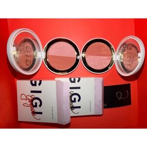 Gigi Gorgeous The Only Blush Duo Shimmer Compact Mirror Lot of 2 Face